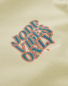 T-Shirt Jode Vibes Only beige L