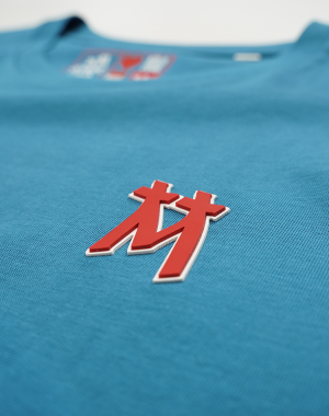 Premium Shirt Kölner Dom mit zweifarbigem 3D Druck Nord/Süd