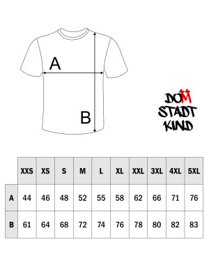 Premium Shirt Kölner Dom mit zweifarbigem 3D Druck Nord/Süd