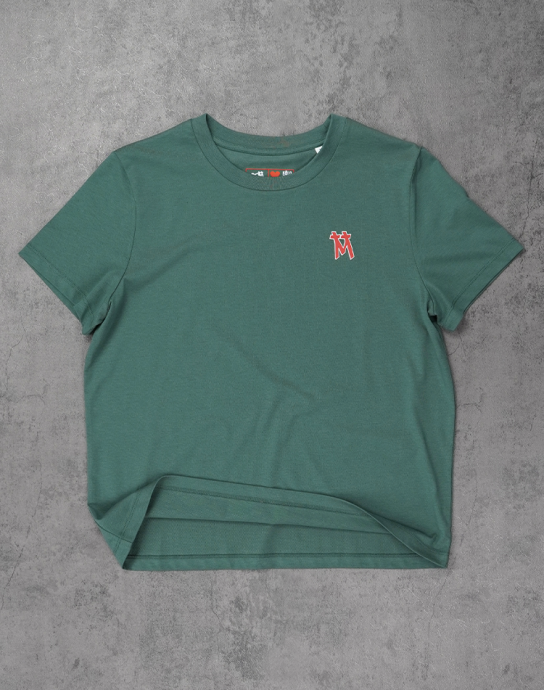 Premium Damen Shirt Kölner Dom mit zweifarbigem 3D Druck Nord/Süd