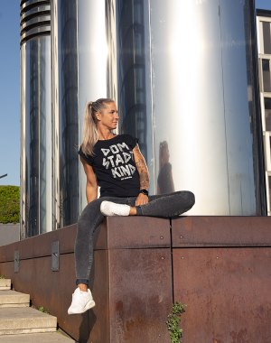 T-Shirt Damen Domstadtkind Tape