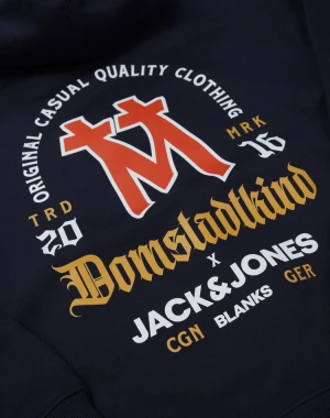Domstadtkind x Jack Jones Blanks Hoodie mit Rückendruck