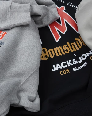Domstadtkind x Jack Jones Blanks Hoodie mit Rückendruck