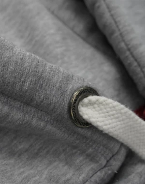Domstadtkind Premium Zipper Hoodie grau