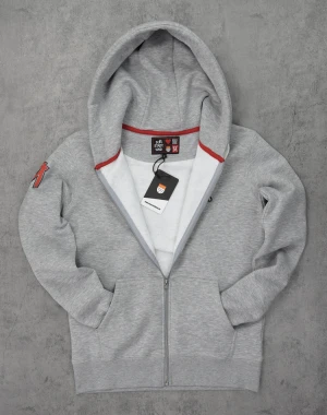 Domstadtkind Premium Zipper Hoodie grau