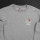 heather grey - Logo weiss